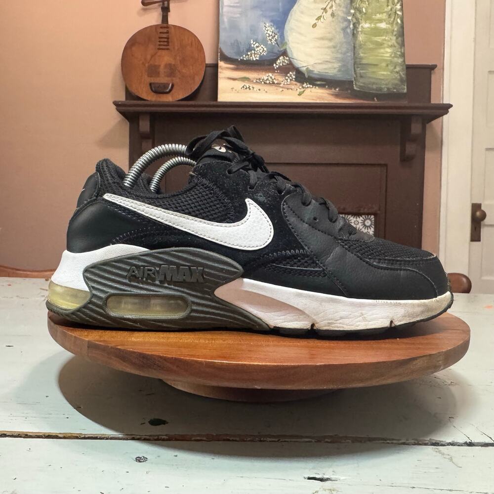 Nike Air Max Excee Womens Size 9.5 Black Sneaker Shoes